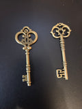 Large Skeleton Key Keychain