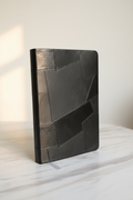 Black Patchwork Gilded Journal