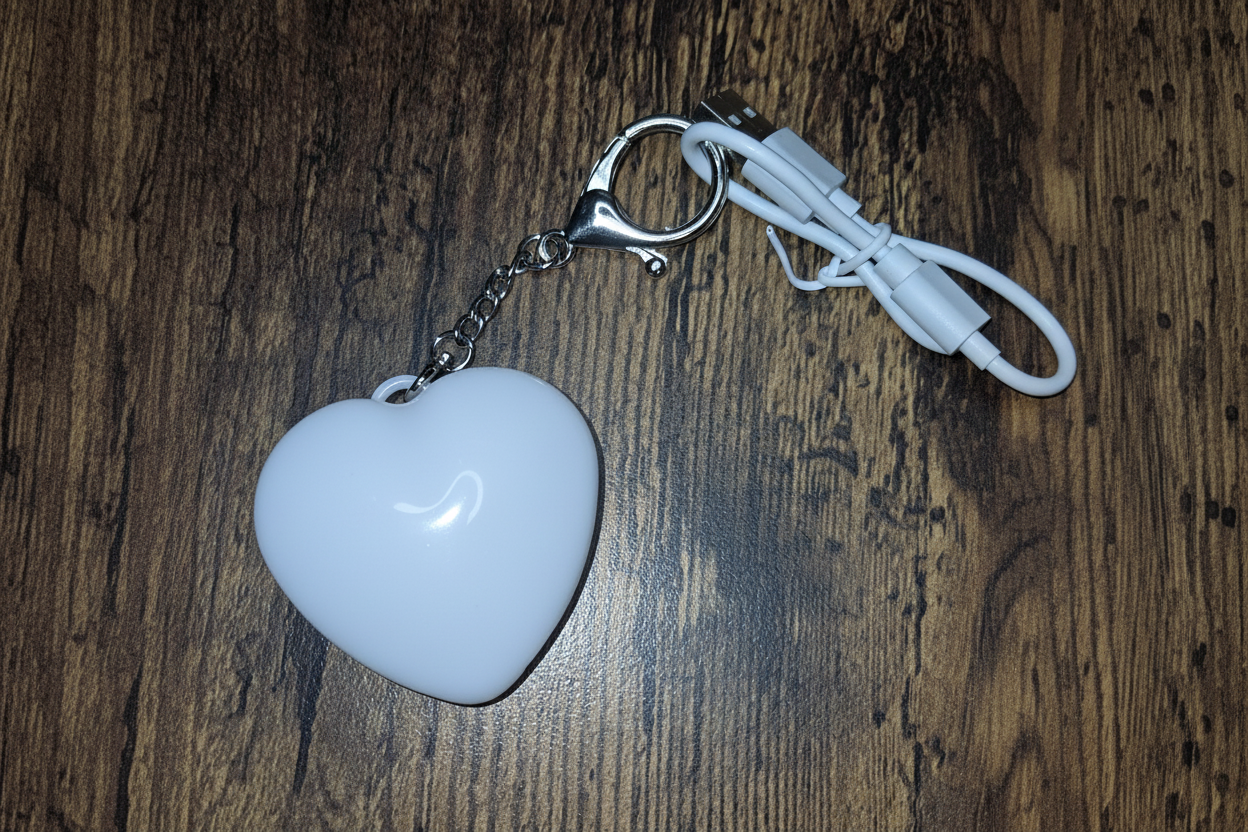 Heart Light Keychain - Brightened