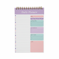 Purple Daily Planner Notepad
