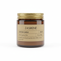 Jasmine Scented Candle No.09 amber glass jar