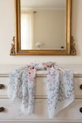 Sky Blue Magnolia Scarf