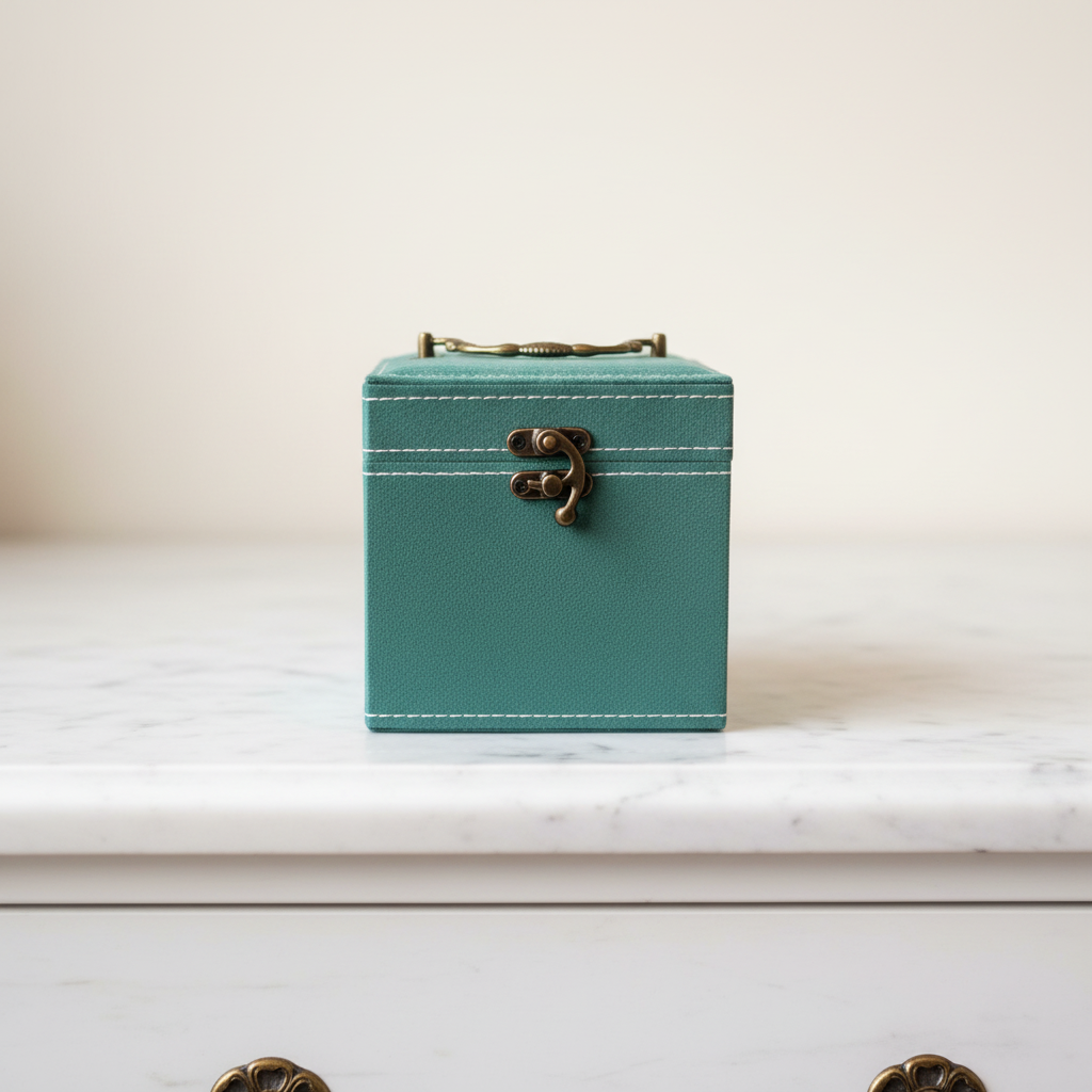 Teal Jewelry Box