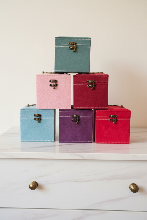 Velvet Jewelry Box Collection